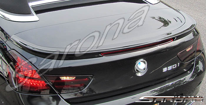 Custom BMW 6 Series  Convertible Trunk Wing (2012 - 2019) - $390.00 (Part #BM-078-TW)